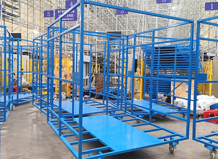 新能源汽车零部件立库工装车